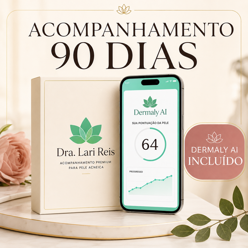 Acompanhamento Individual de 90 dias com Dermaly AI