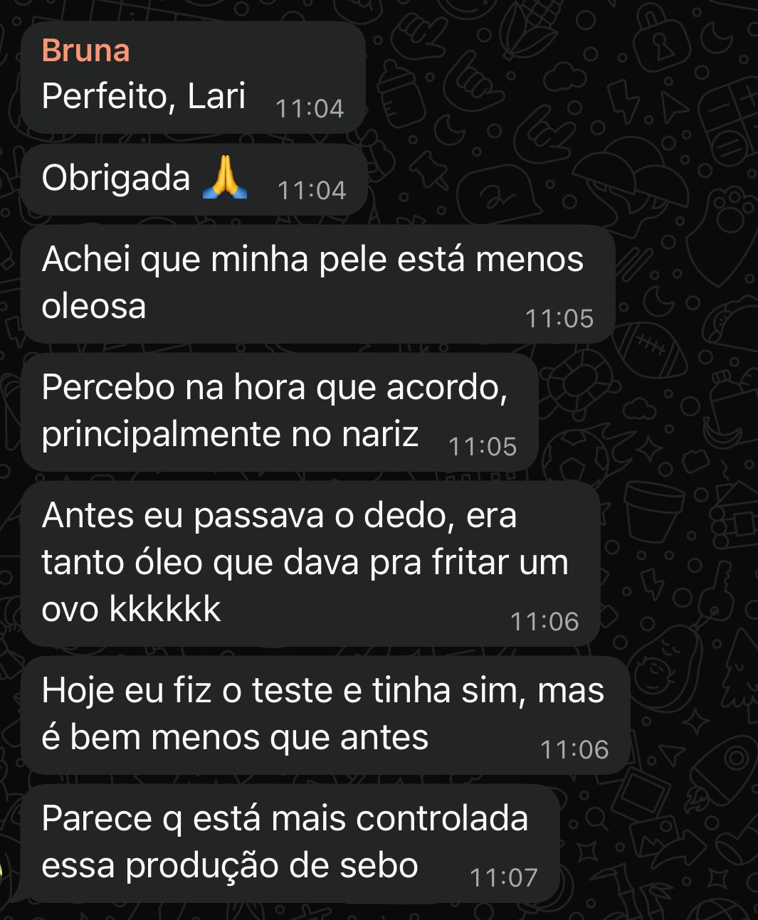 Relato de transformação com o Método Livre de Acnes